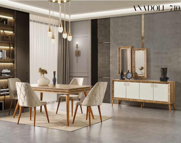 Anadolu 710 Yemek Odası Takımı